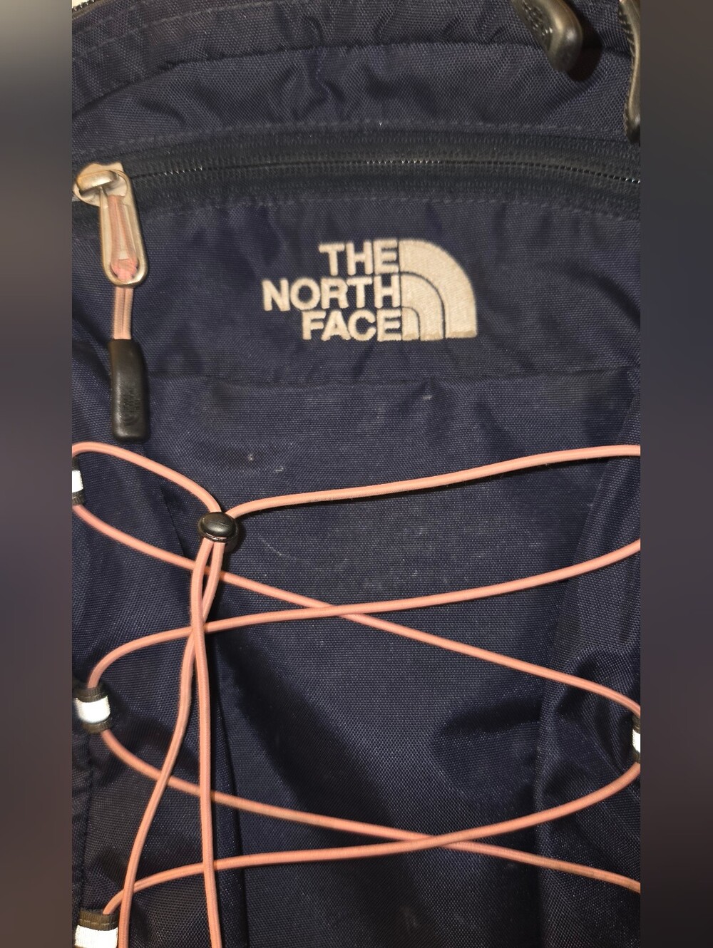 The North Face Borealis Backpack Navy/Salmon - Picture 6 of 13